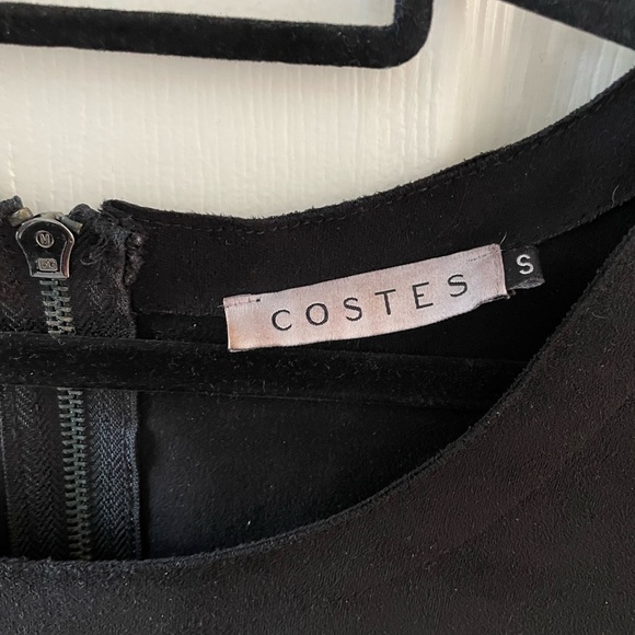 COSTES - Black suede dress - S - Picture 6 of 6